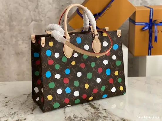 Fake Louis Bags MM YK ONTHEGO VUITTON LOUIS X 0510